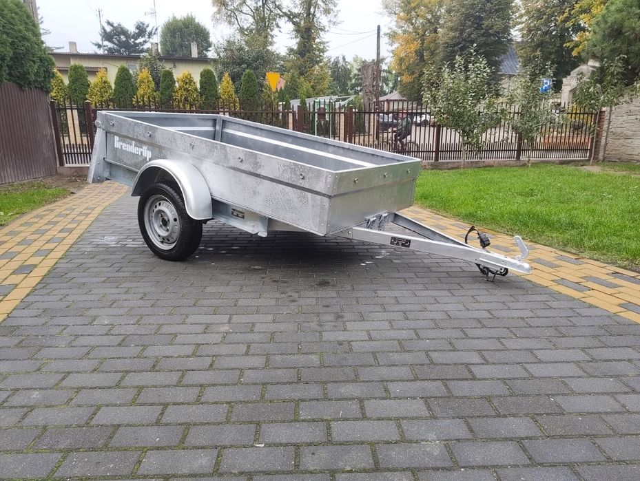 Przyczepka samochodowa brenderup z wywrotem