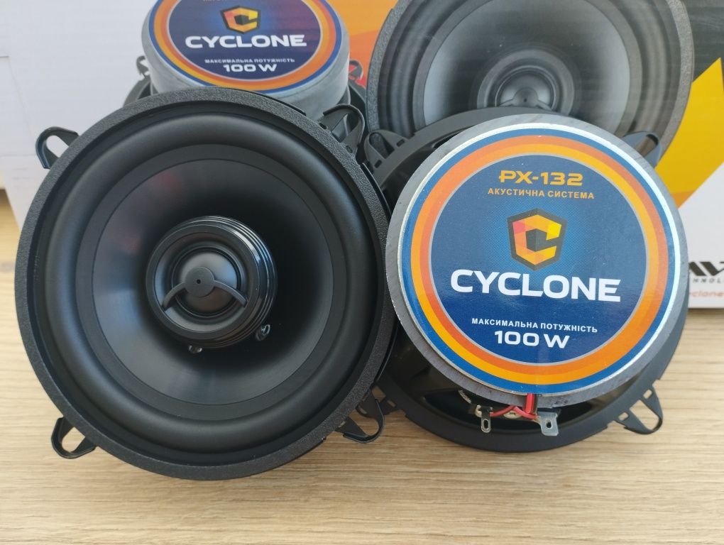 Потужні якісні колонки динаміки круглі автоакустика  13 см cyclone px