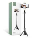 Tech-Protect L05S Wireless Selfie Stick Tripod & Led Light Black