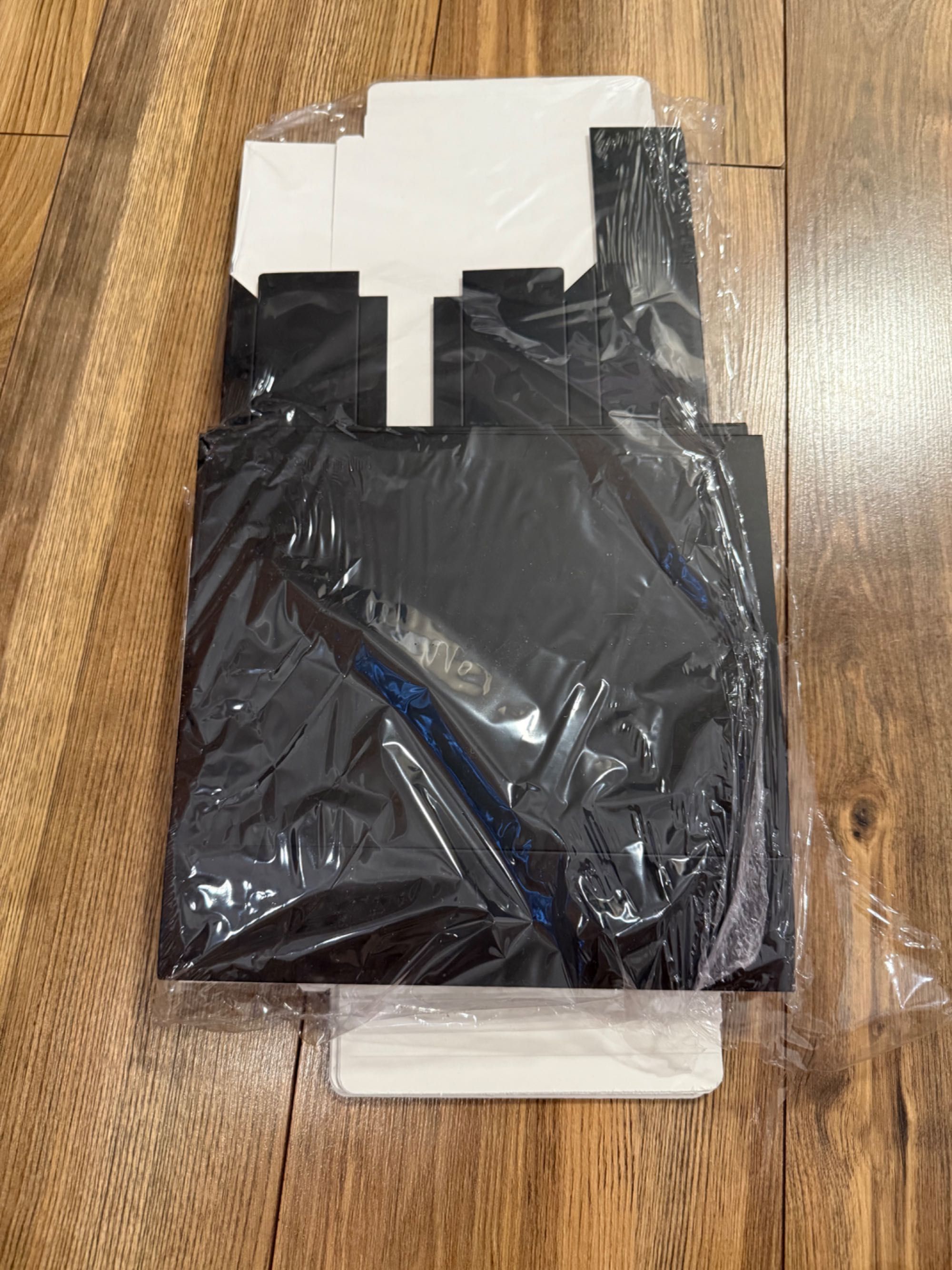 Pudełko opakowanie carton box czarny na prezent