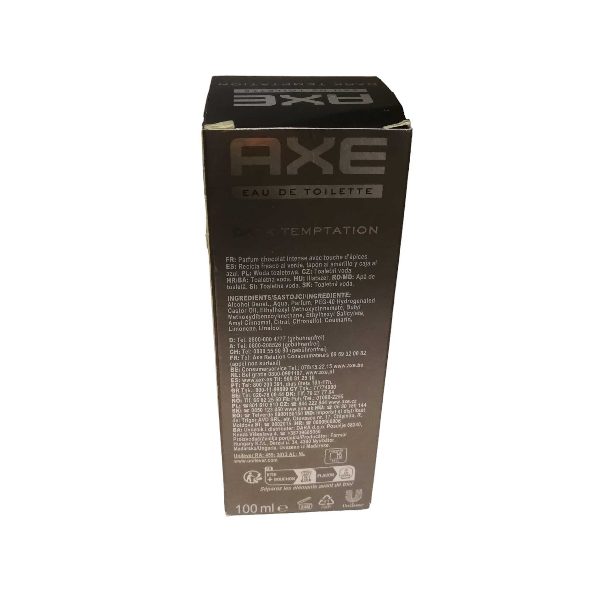 Axe Dark Temptation Woda toaletowa dla mężczyzn 100 ml