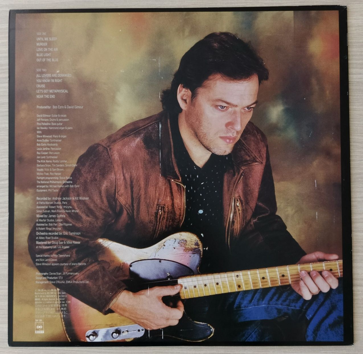 Płyta winylowa David Gilmour - About Face. Japan