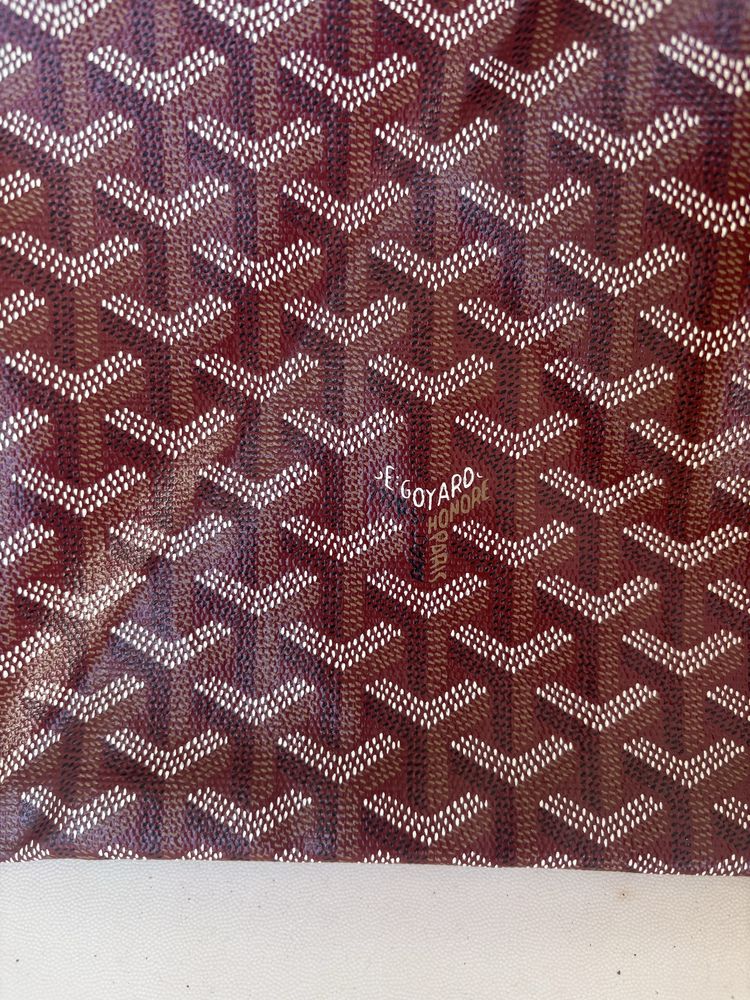 Bolsa goyard vermelha