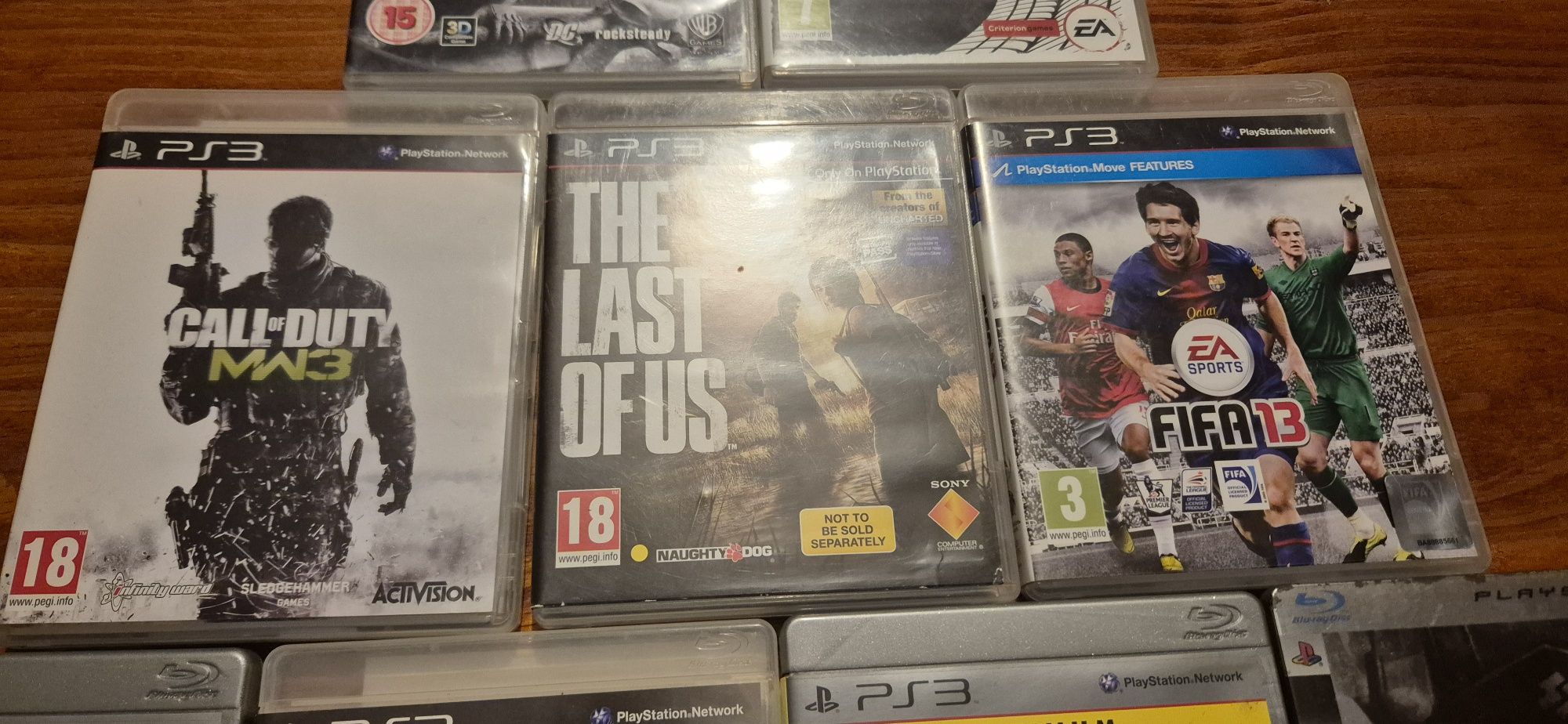 Conjunto jogos playstation 3