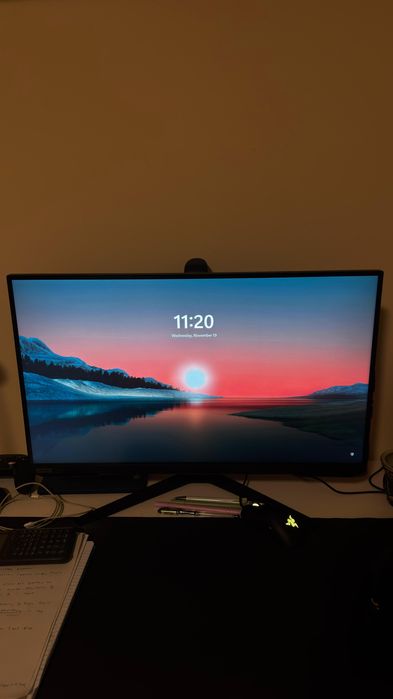 Monitor Gaming Samsung Odyssey G5 27" — QHD 165Hz Curvo — Excelente