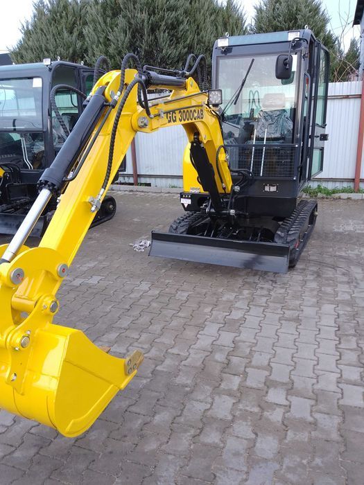 Koparka GG3000, Minikoparka 3T. Gunter Grossmann 3000kg