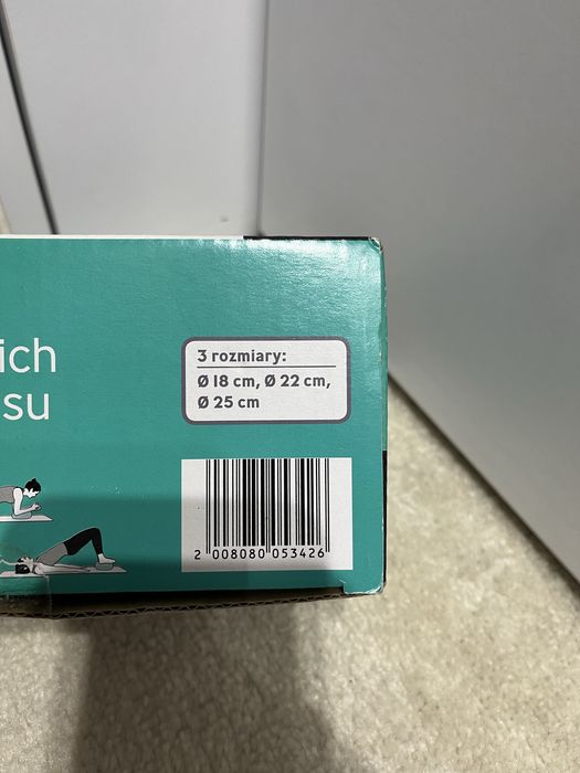 Zestaw miękkich piłek do pilatesu