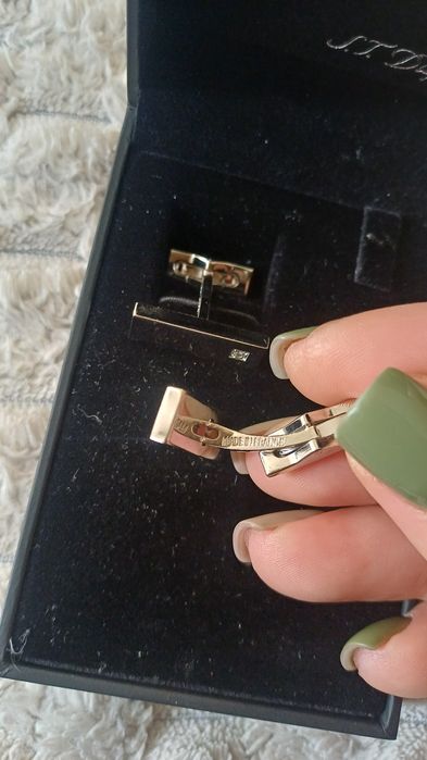 Запонки Dupont Paris бриллтант