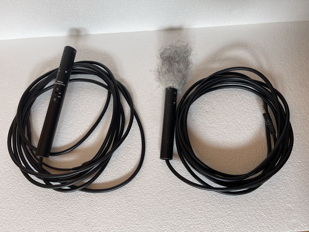Mikrofony do wywiadów długi kabel ponad 4m!