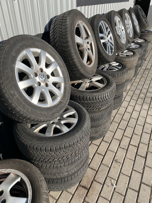 Диски титан Фольксваген колеса легкосплавні Гольф Пасат Тоуран Шкода