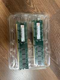 Оперативка ddr2 2*512mb