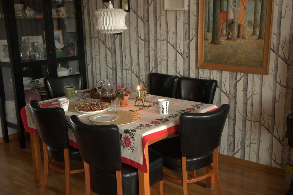 krzesła PAGED 6 drewniane tapicerowane do salonu buk eko-skóra