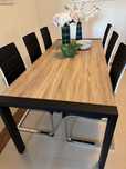 Mesa com 6 cadeiras