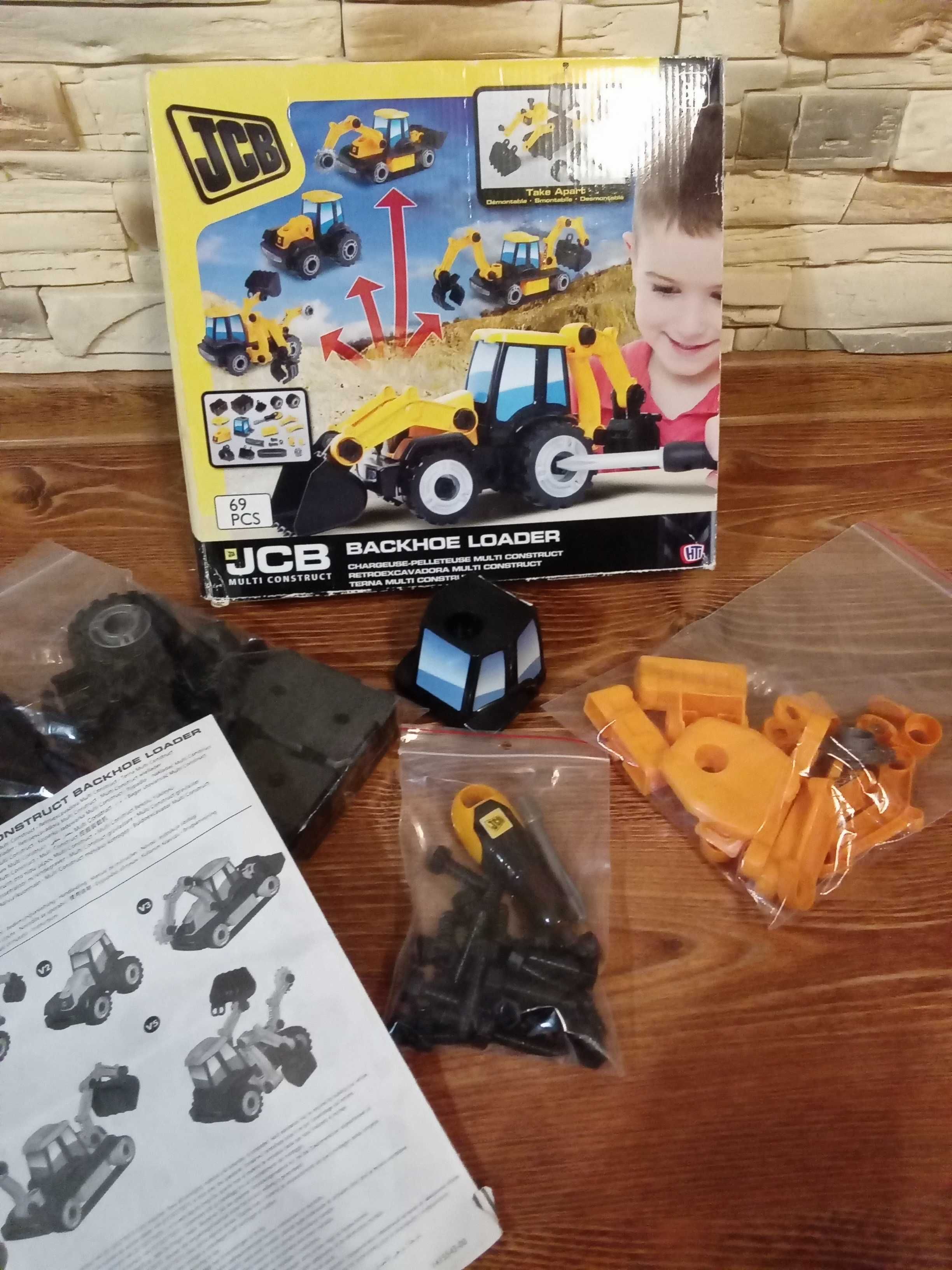 Zestaw do skręcania JCB koparko-ładowarka od 3 lat