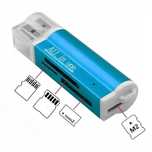Uniwersalny czytnik kart pamięci All-in-One USB 2.0 kompaktowy szybki