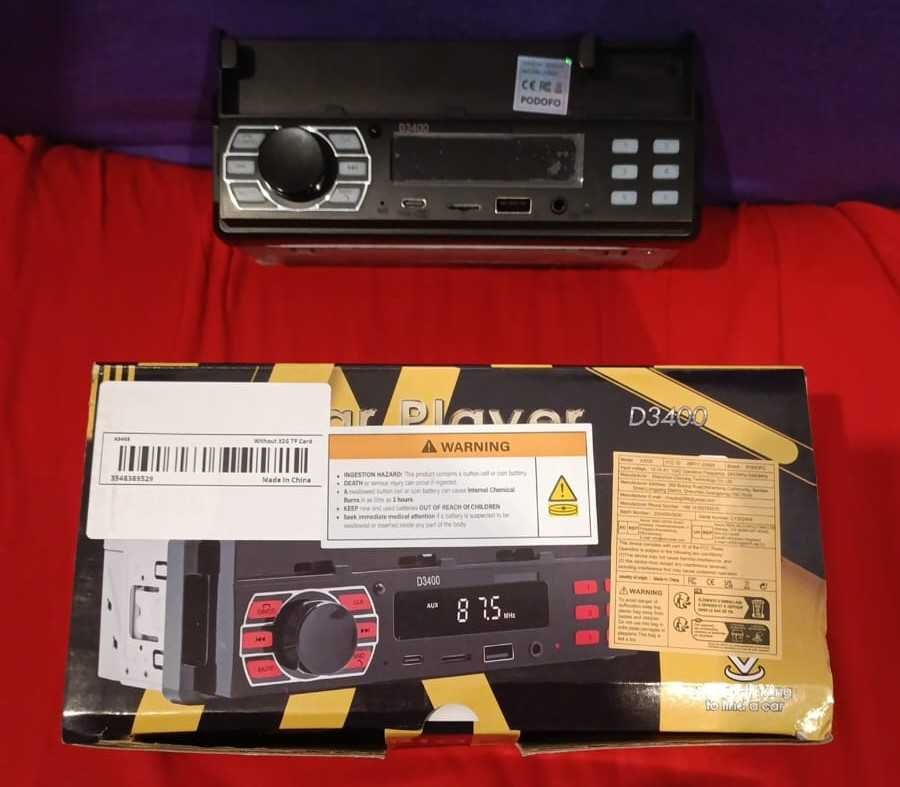 Auto-radio novo nunca usado