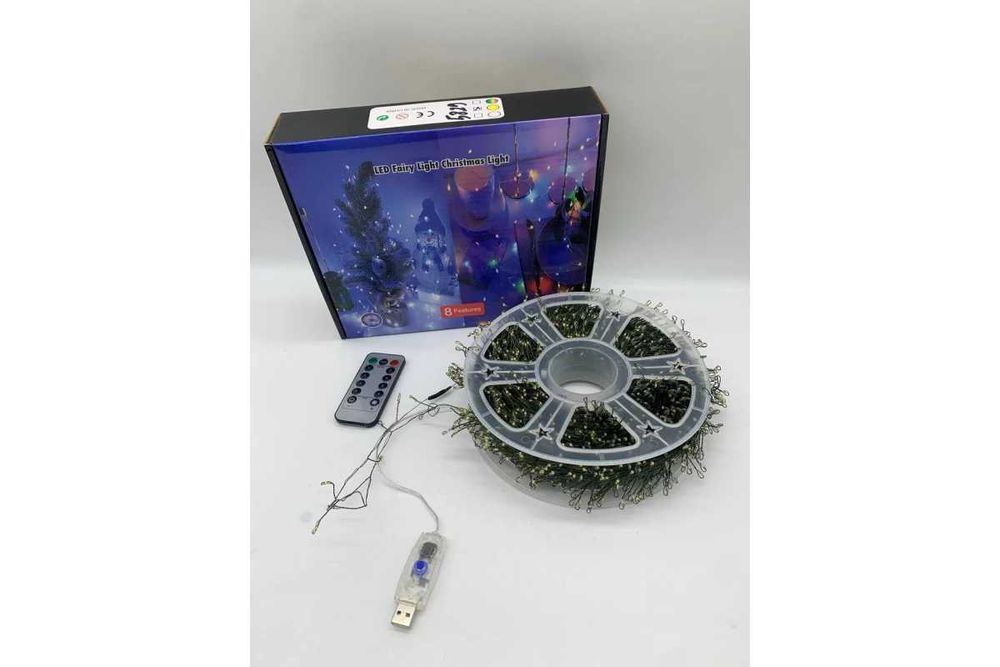 Трендова Гірлянда роса на котушці 100 м мішура на ялинку