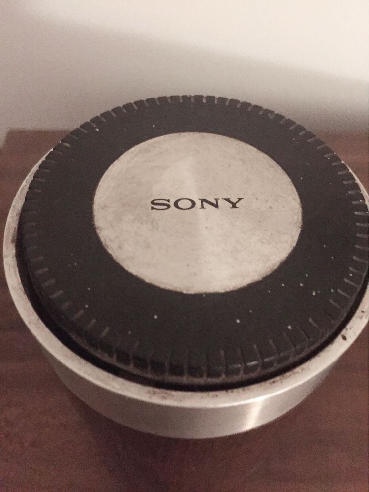 Rádio antigo da Sony