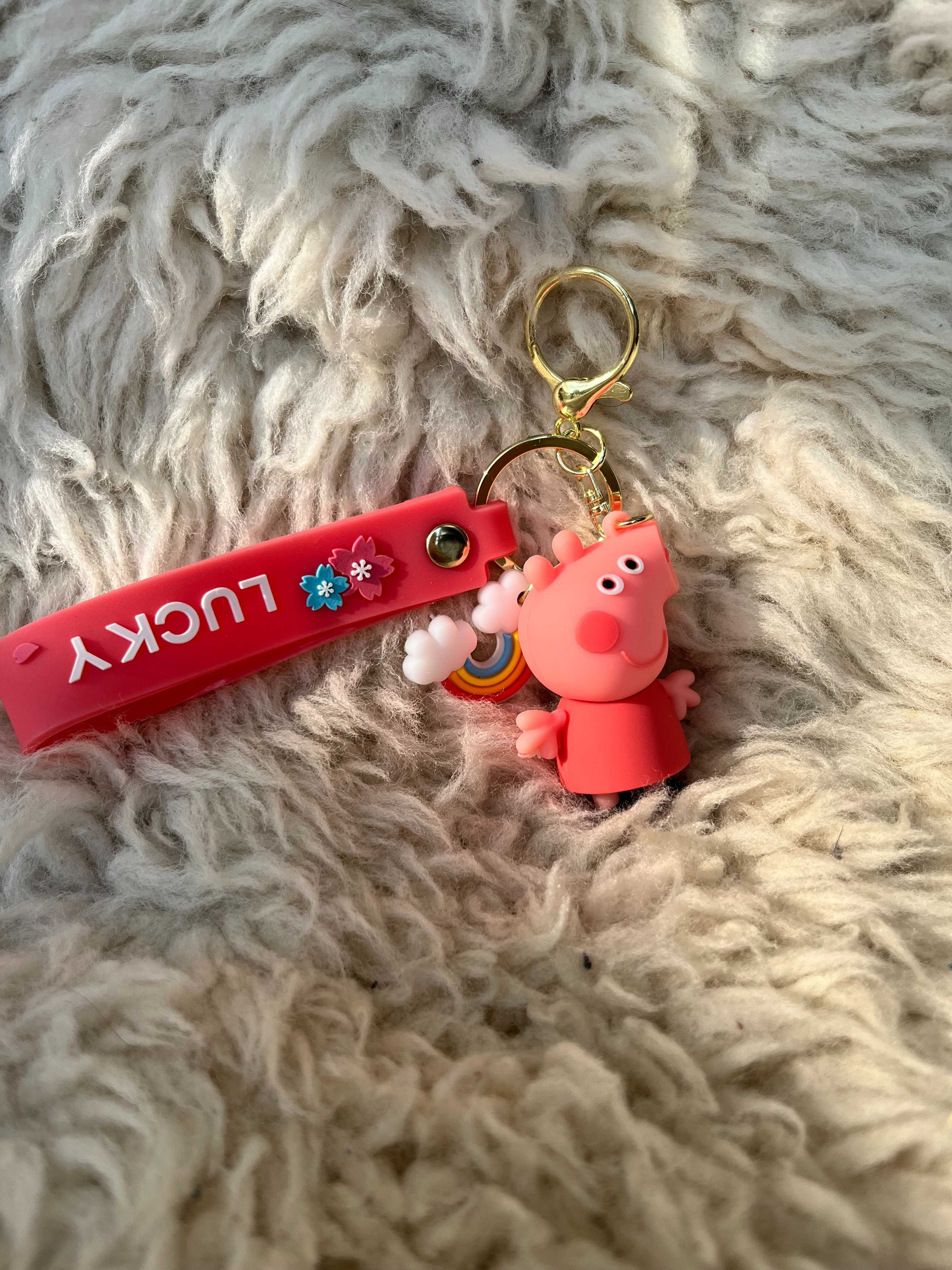 Zestaw breloczków Peppa i George