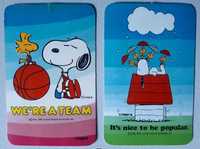 Conjunto de 2 Calendários Snoopy 1984