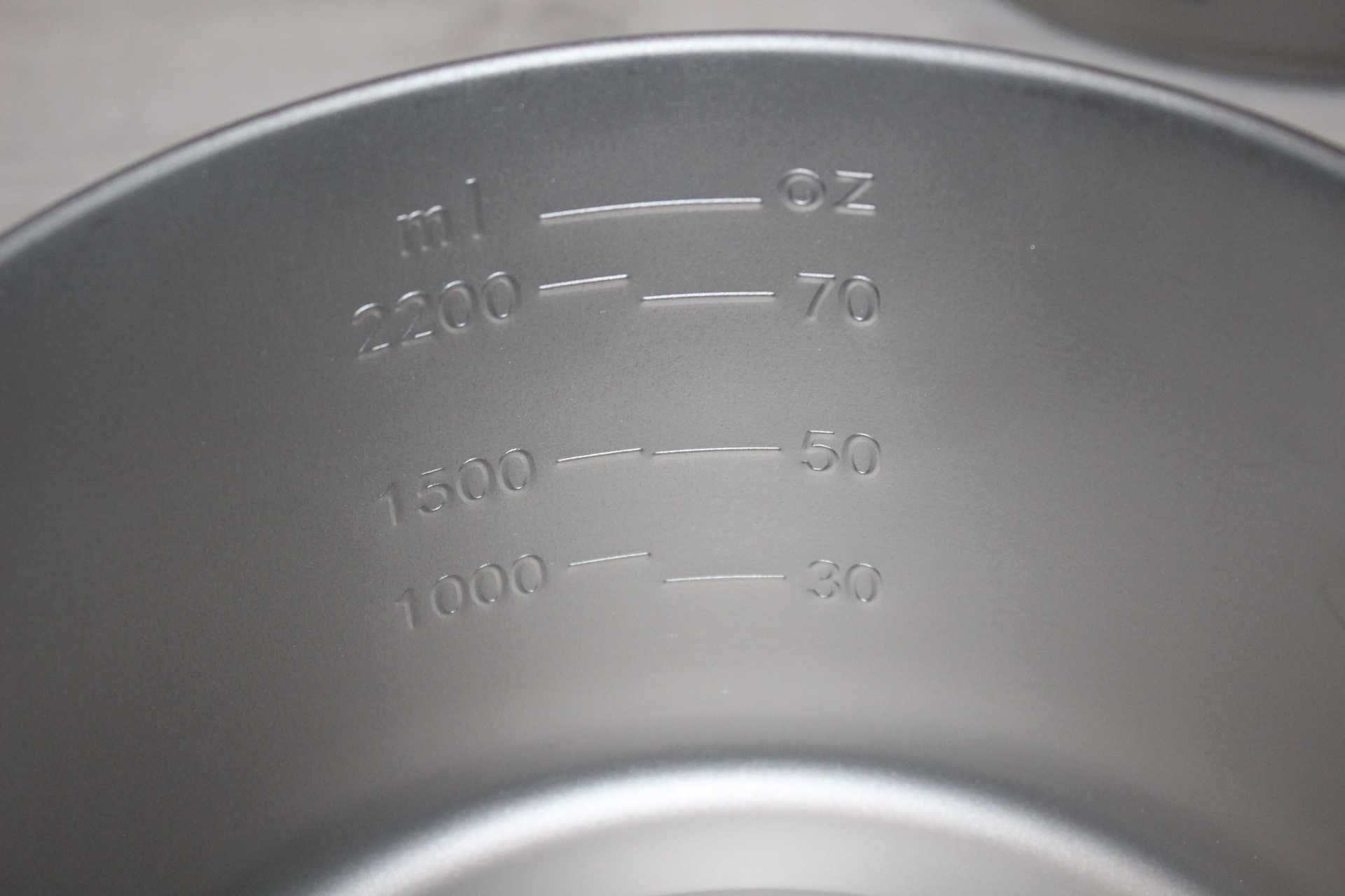 Титановый котелок 2800ml, сковородка гриль 1100ml. титановий казанок.