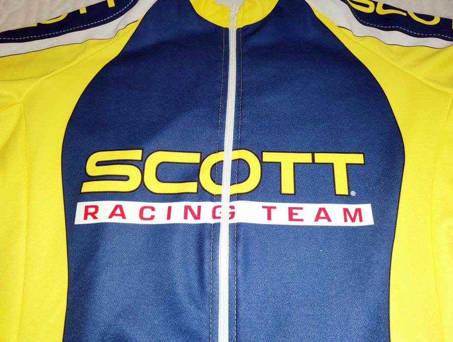 SCOTT Racing Team piękna 100% oryginalna bluza rowerowa XL