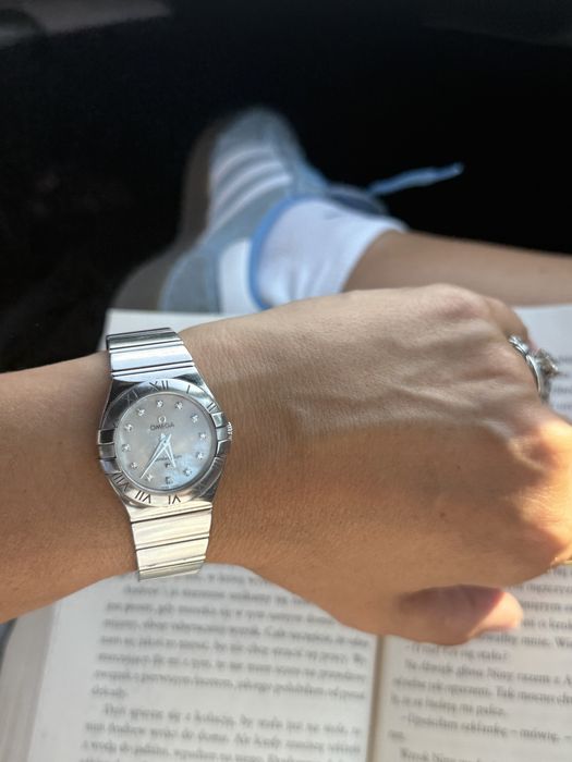 OMEGA Constellation damski kupiony w salonie w PL komplet z pudełkiem