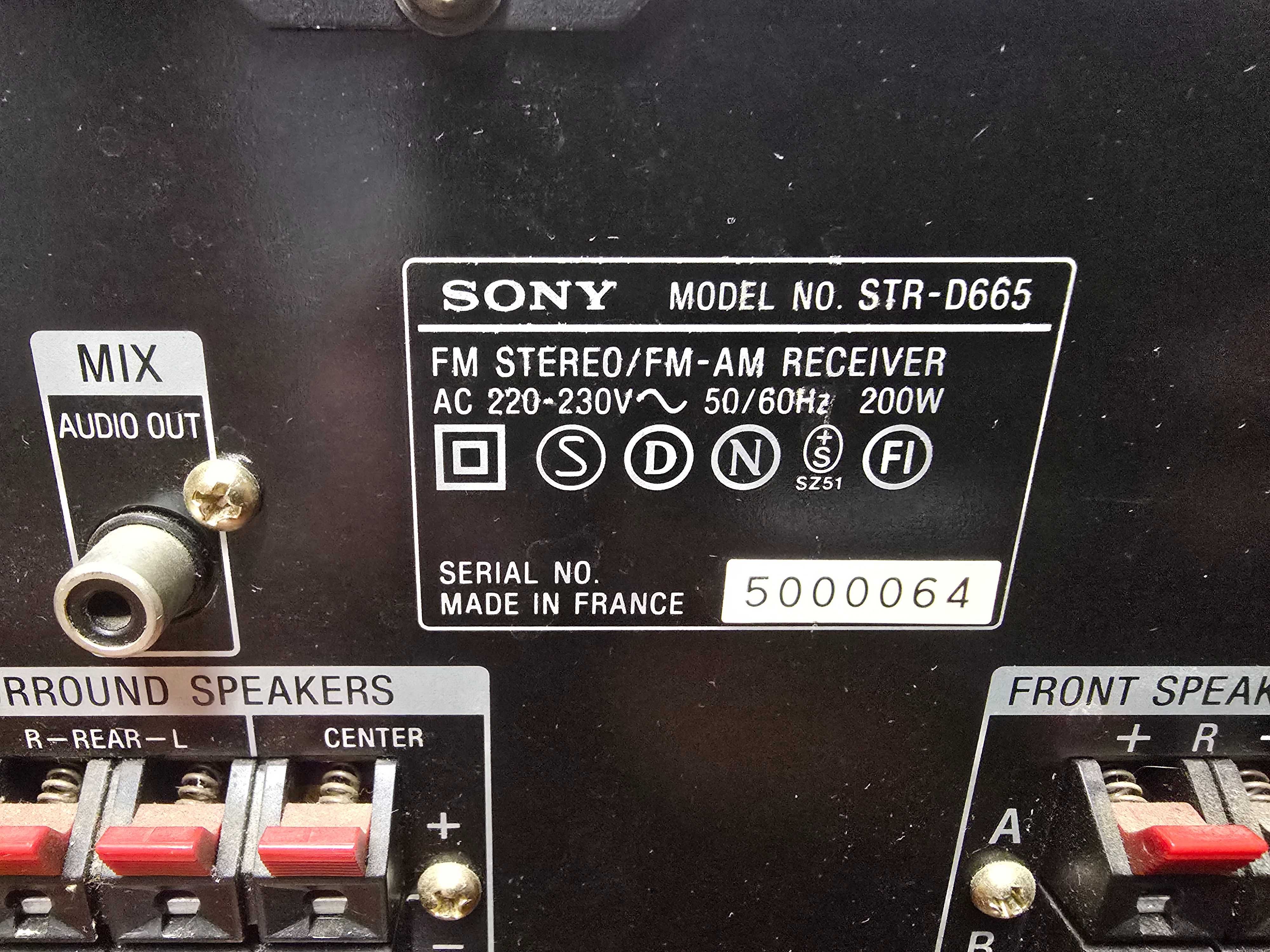 Amplituner SONY STR-D665