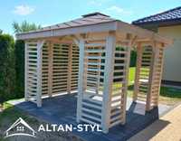 Altany, altanki, wiaty, altana ogrodowa MAJA 3x3m PRODUCENT