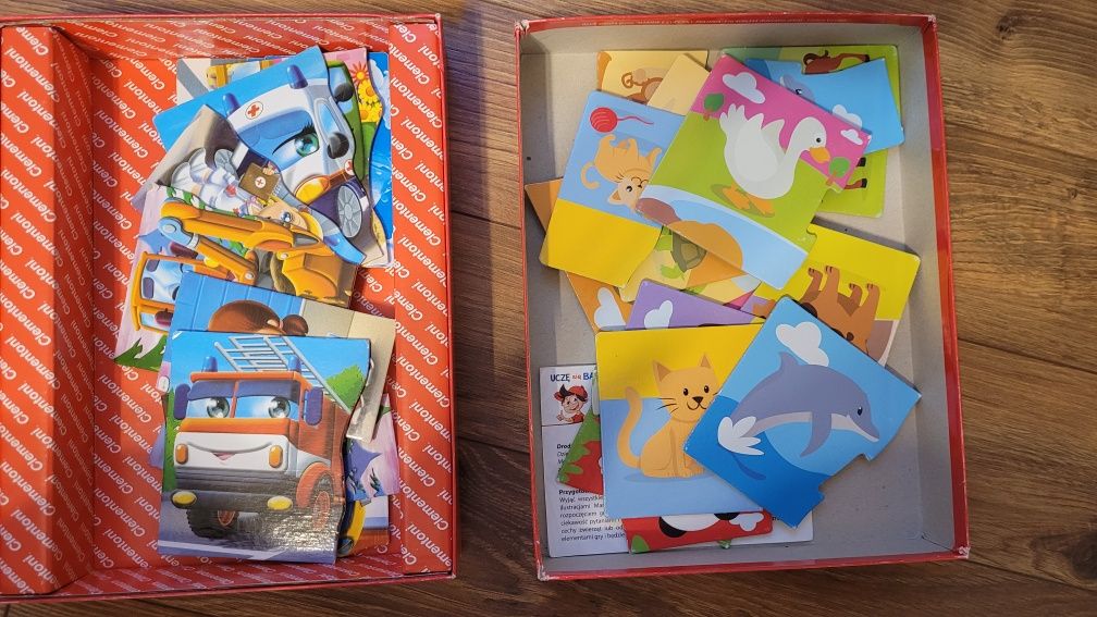 Puzzle Clementoni Uczę się bawiąc dla 2 latka