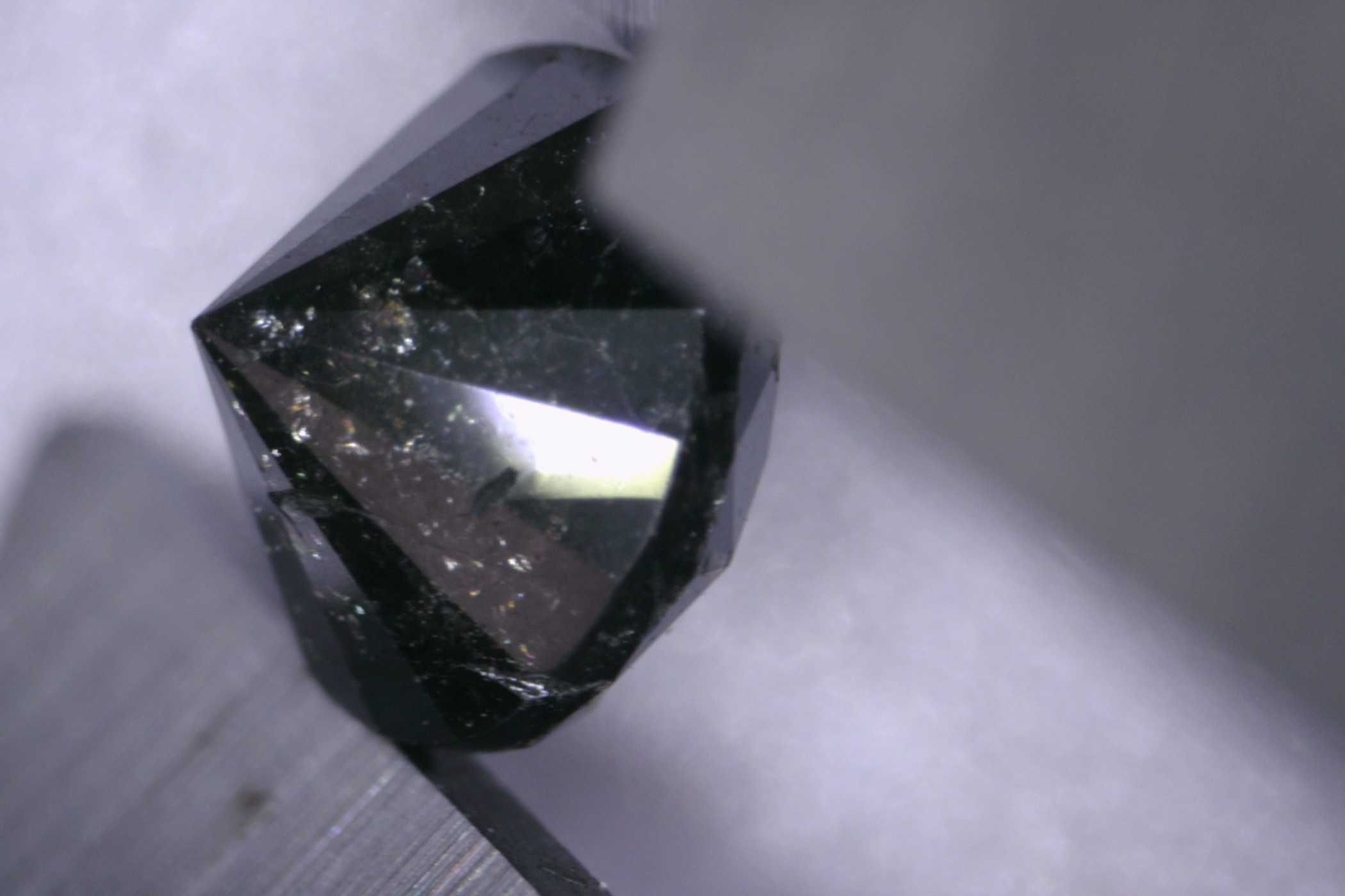 Diament 0.53ct Czarny Brylant