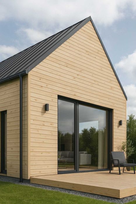 Deska elewacyjna świerkowa 19x150 mm Szalówka Podbitka