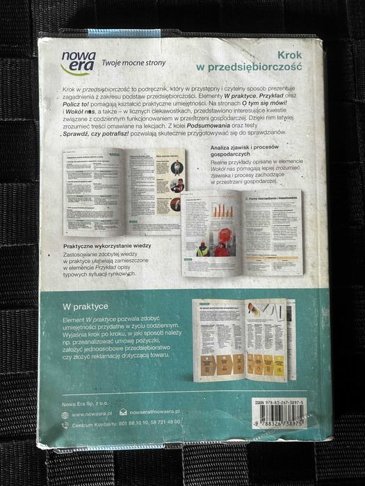 Krok w Przedsiębiorczość  Dla Liceum Przedsiębiorczość