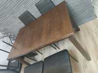 Stół drewniany rozkładany 120/200x80
