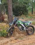 Kawasaki kx250f ano 2009