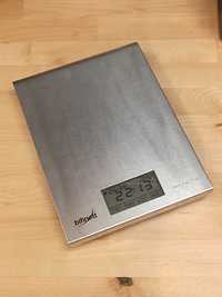 4 em 1 Balança relógio cozinha temporizador termómetro 5kg 1g metal