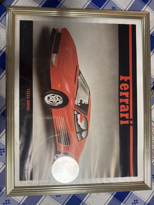 Poster Ferrari Testa Rossa