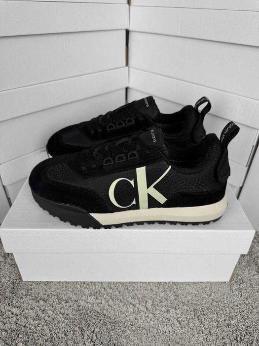 ‼️ОРИГИНАЛ Calvin Klein GTX Black White кросівки нові чоловічі білі