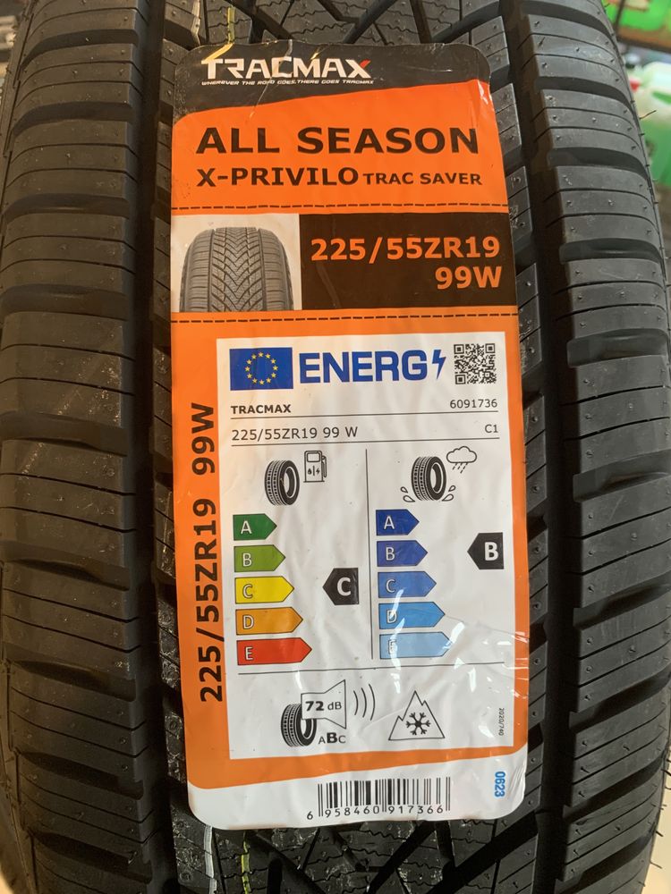 NOWA Opona opony wielosezonowe całoroczne TRACMAX 225/55R19 99W RG