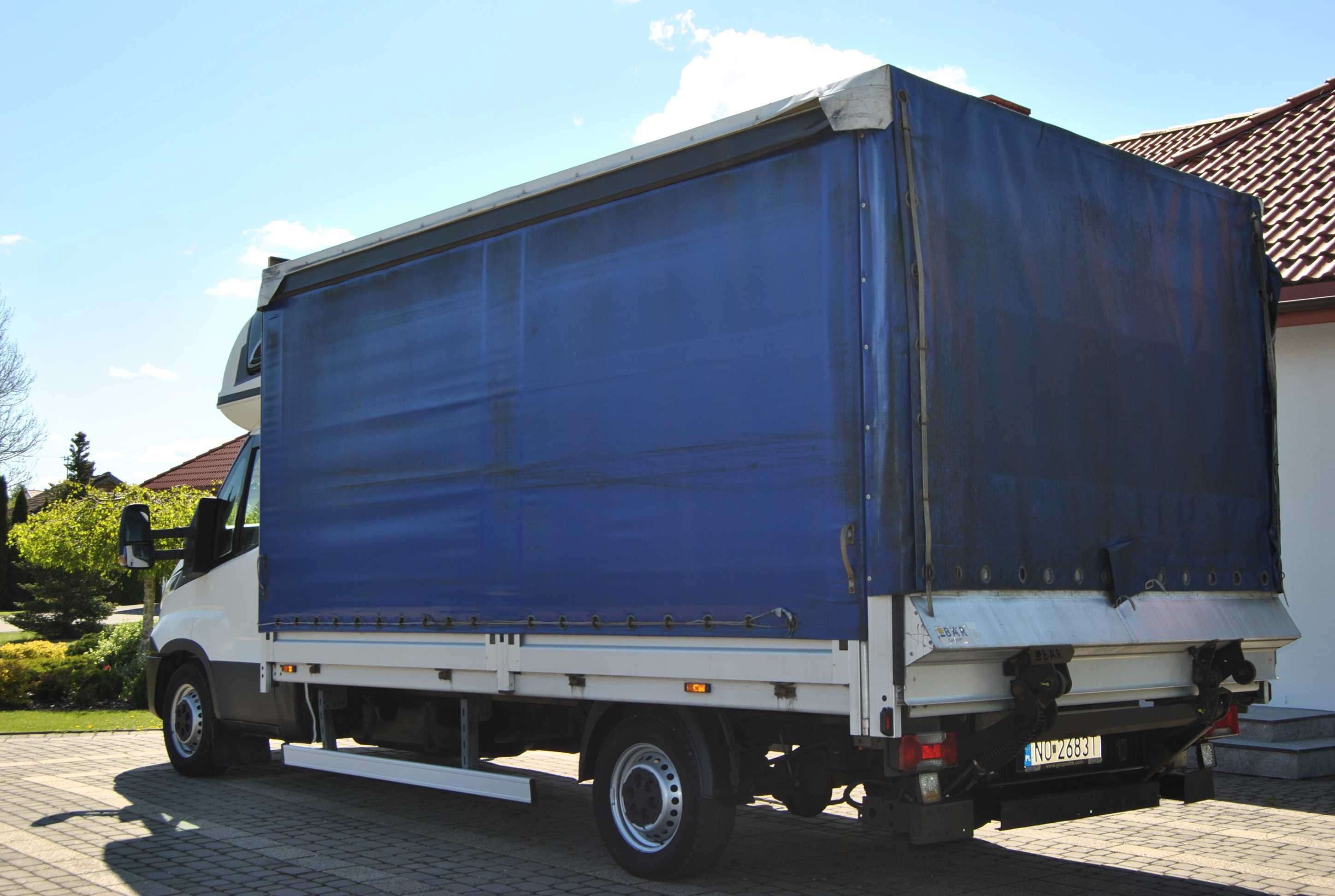 IVECO 35 Kabina sypialna WINDA z UDT Plandeka Serwisowany Faktura VAT