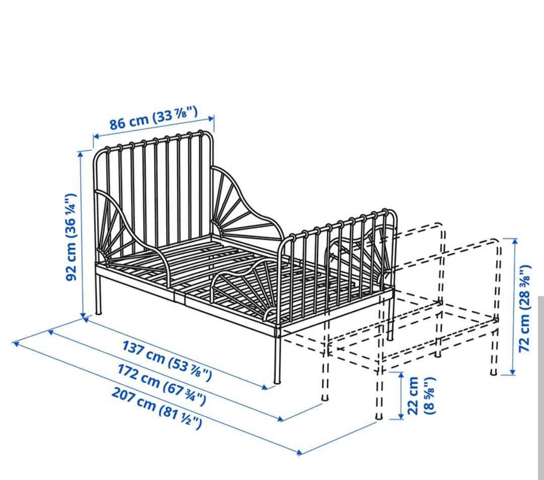 Cama extensível +colchão