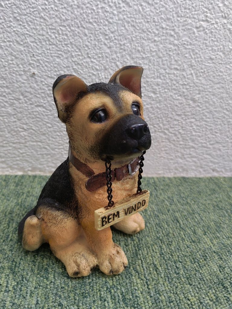 Pastor-alemão, Deutscher Schäferhund, German Shepherd em resina