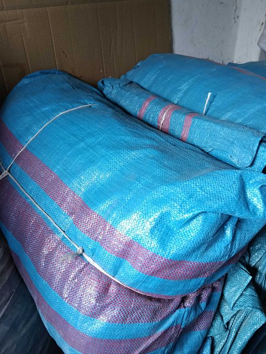 MOCNE NIEBIESKIE WORKI polipropylenowe 65X105 cm