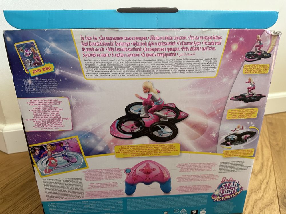 Barbie Gwiezdna Przygoda - latająca -sterowanie pilotem