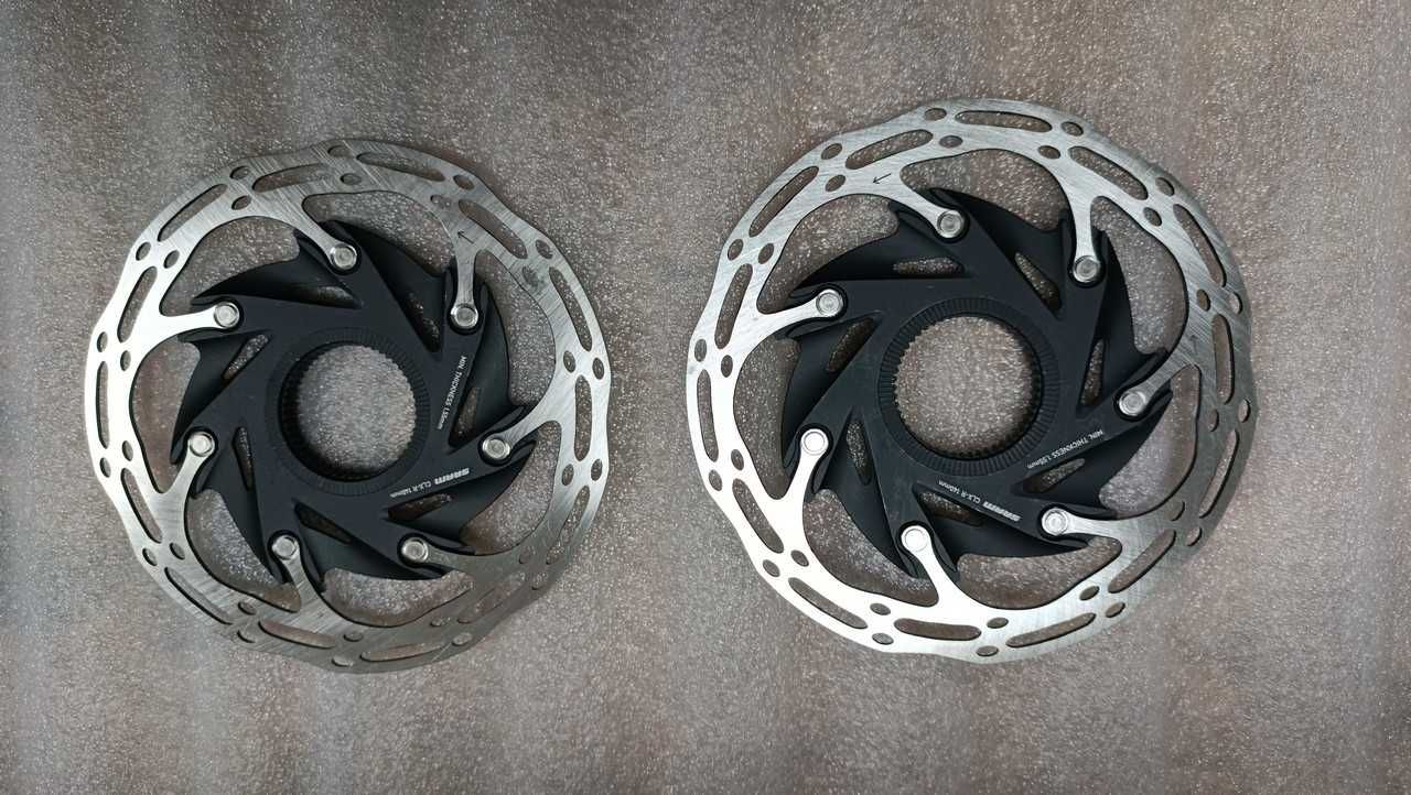 Нові гальмівні диски Sram LXR\Centerline\HS2