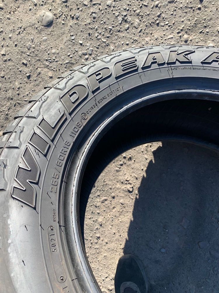 Шини 265/60 R18 Falken літо 2021рік,9-8мм