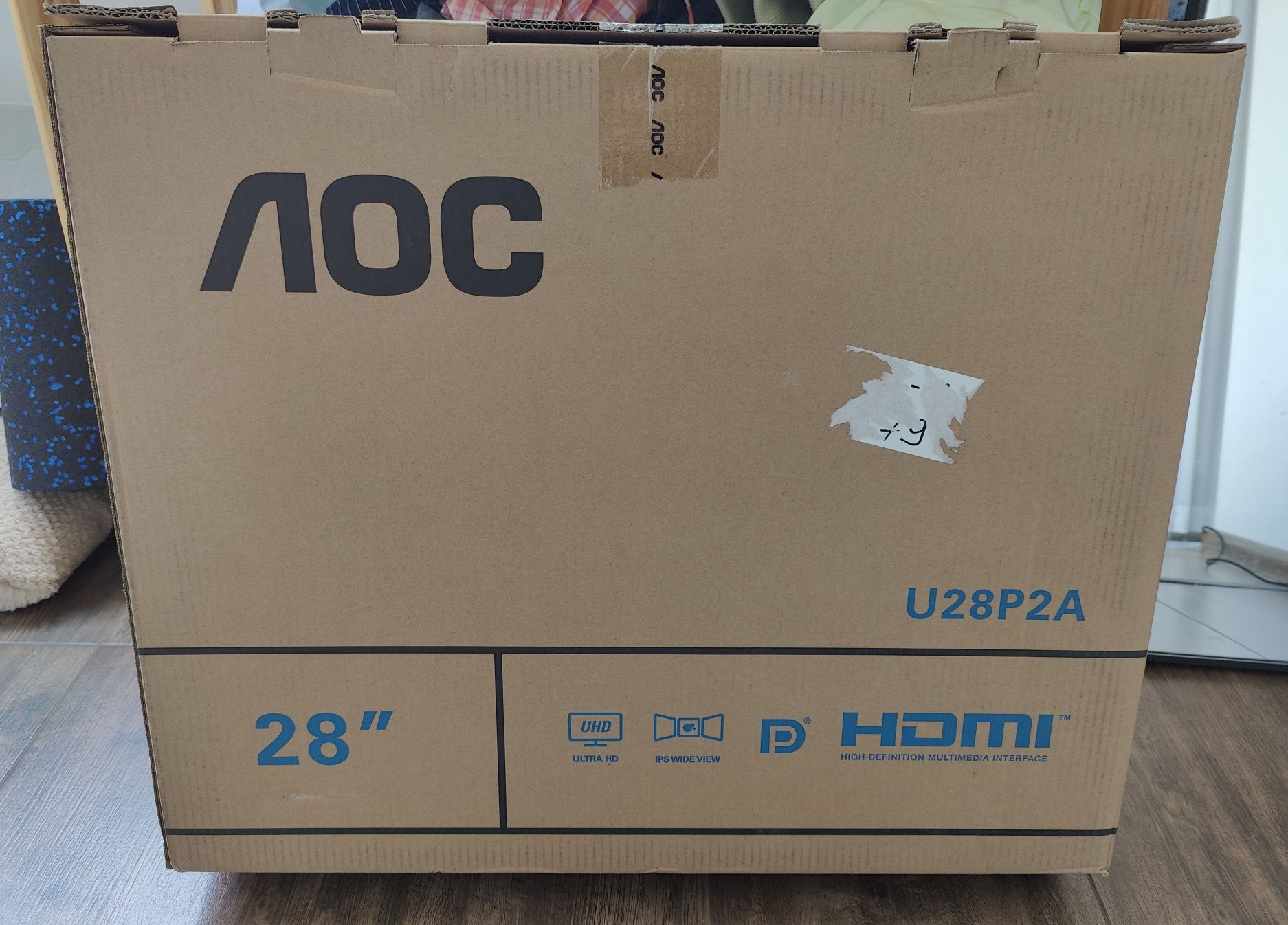 AOC U28P2A 28" 4K UHD IPS 60Hz