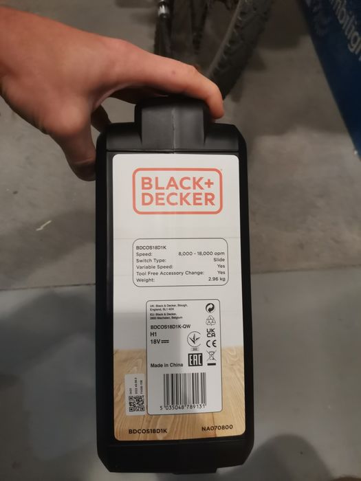 Narzędzie wielofunkcyjne BLACK&DECKER BDCOS18D1K