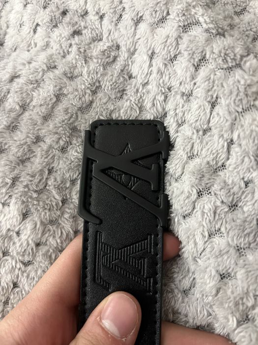 pasek czarny Louis Vuitton