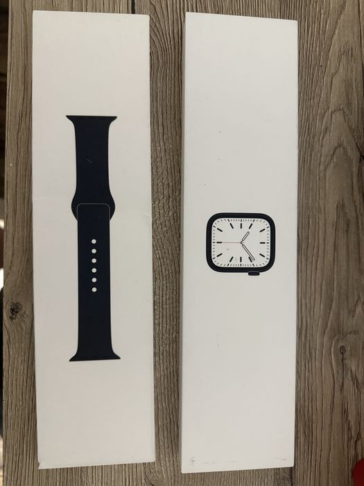 Apple watch seria 7 45mm 2021 bdb  stan oraz orginalna ladowarka